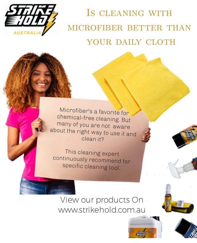 Is a microfibre cloth better than your normal cleaning cloth?