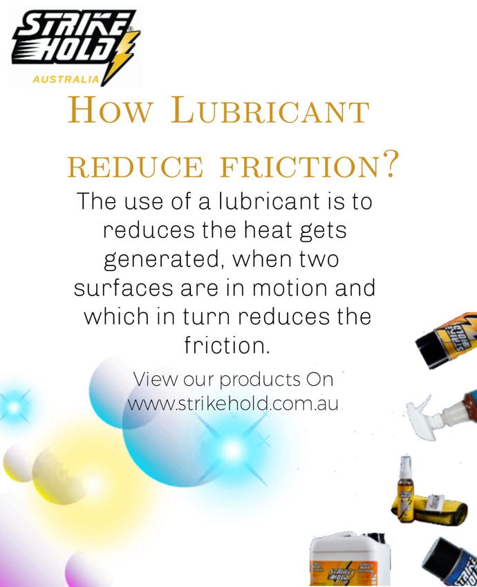 How Lubricant reduces friction